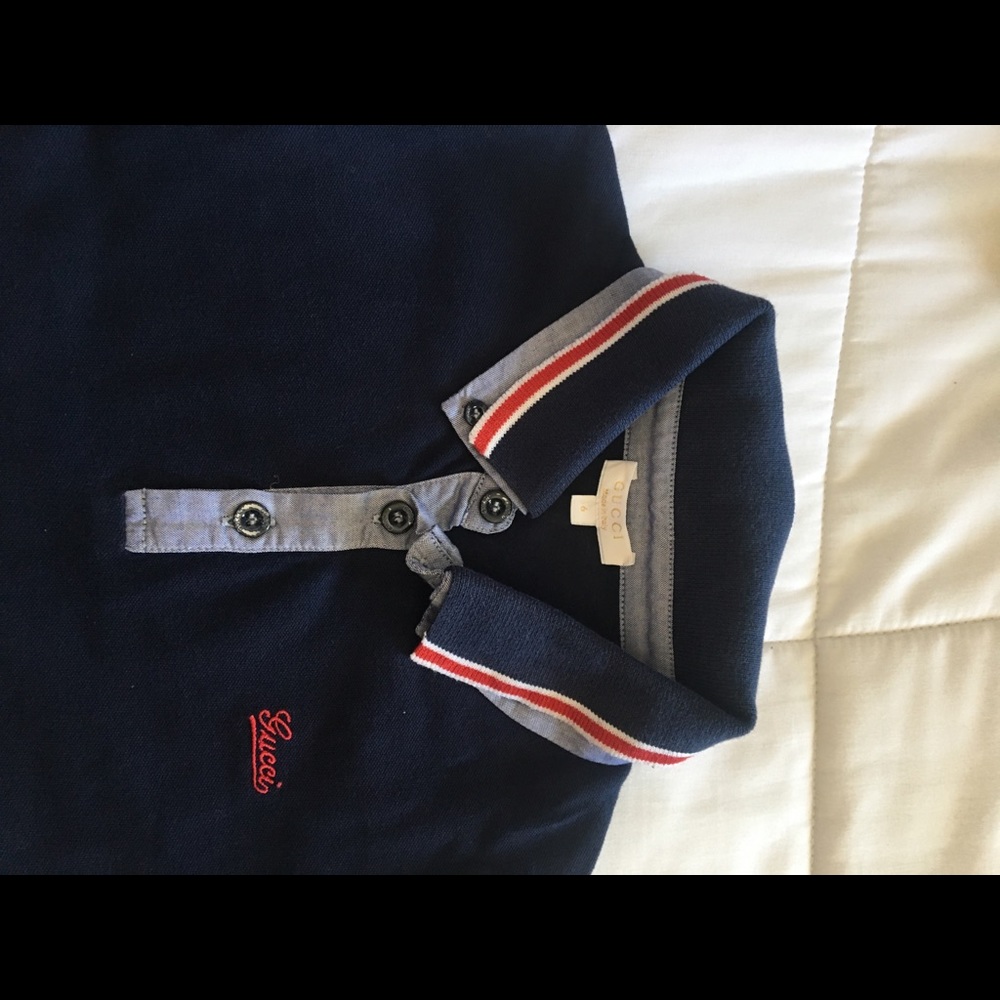 Gucci shirt kids size 6